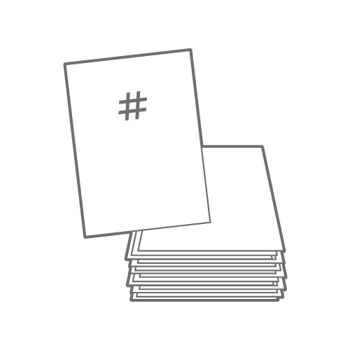 Drukwerk Icon Drukwerk Icon